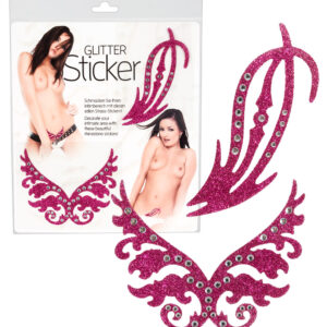Sticker Intimbereich Glitter