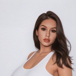 Sexpuppe Raven- 163 cm curvy Modell, inkl. Gel gefüllter Brust & Standfunktion, Auf Lager!