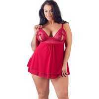 Babydoll mit Ouvert-Cups