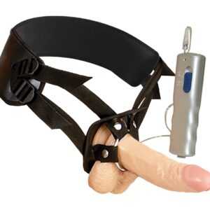 Umschnallvibrator „Gigolina Vibrating Strap-on“ mit 3 Vibrationsstufen
