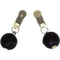 Nippelklemmen mit Kugelgewicht (2x 150g)