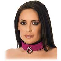 Velourleder-Halsfessel