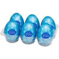 Masturbator „Egg Snow Crystal“ mit intensiver Kristall-Stimulationsstruktur