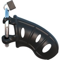 Peniskäfig „Hardcore Silicone Cock Blocker“ mit Schloss und Schlüssel