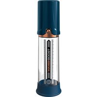Penispumpe „Max Boost“ mit integriertem Pumpmechanismus