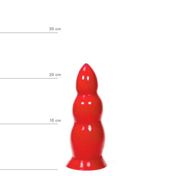 All Red Flame Dildo 23 x 8