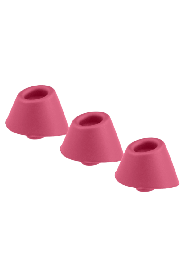 3er Pack Ersatzkappen - Womanizer® - pink