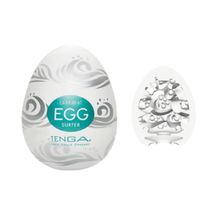 Einmalmasturbator Tenga Ei mit Wellen u. Noppen "Egg Surfer"