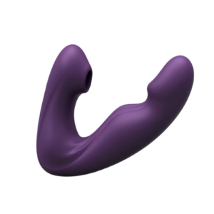 Vibrator mit Klitorissauger und Heizfunktion - Ø 3