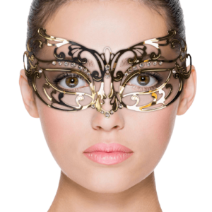 venezianische Maske in gold