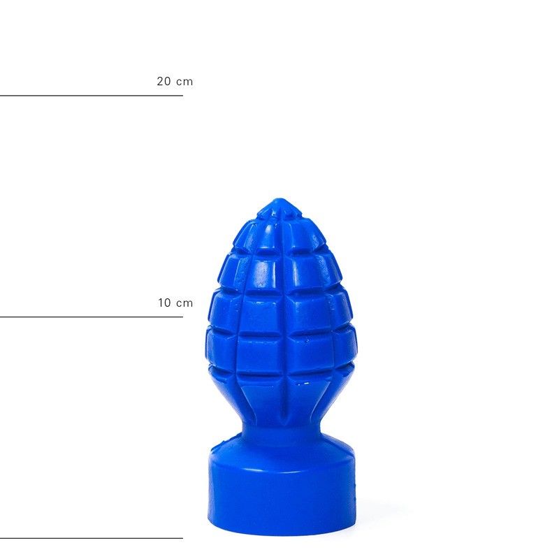 All Blue Andreas Buttplug 15 x 6