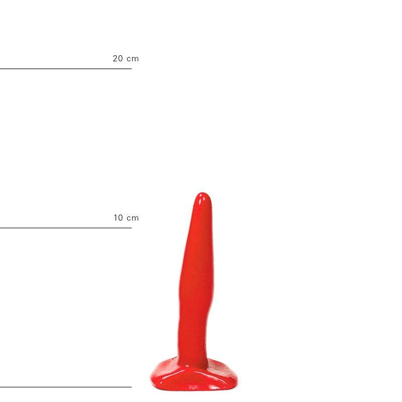 All Red Mini Willy Dildo 12 x 2 5