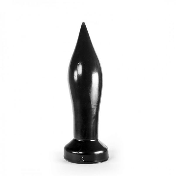 Buttplug lange Kerze schwarz 18 5 x 6