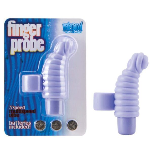 dildo finger probe purple