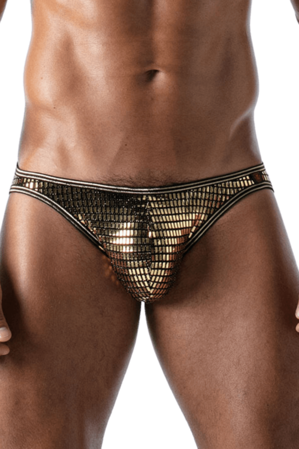 Herren Slip in gold