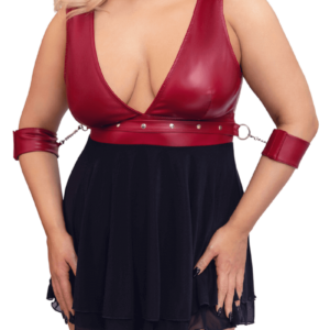 Babydoll aus Wetlook und Mesh Plus Size