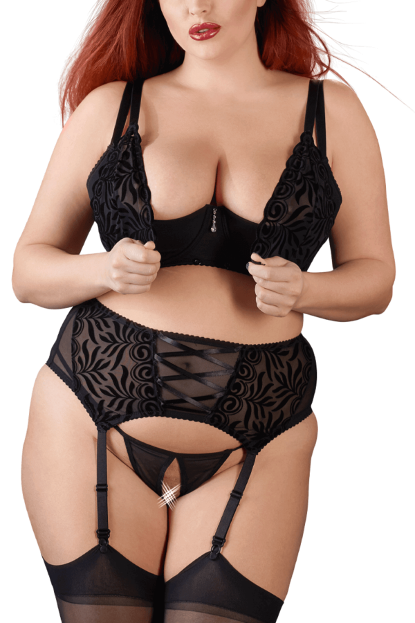 Straps-Set schwarz Plus Size