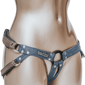 Fun Factory - Strap-On Harness aus Denim (Vegan) blau