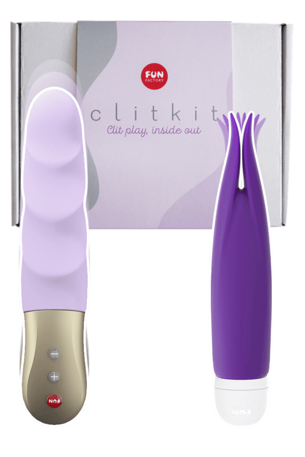 clitkit - STRONIC petite Pulsator lila + VOLITA Vibrator