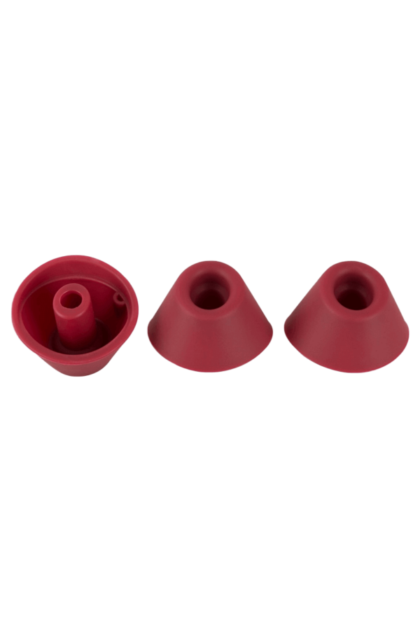 3er Pack Ersatzkappen für Womanizer® Duo - rot