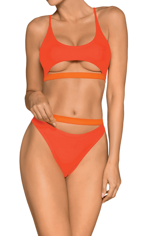 Sportlicher Bikini orange