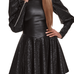 extravagantes Wetlook Minikleid