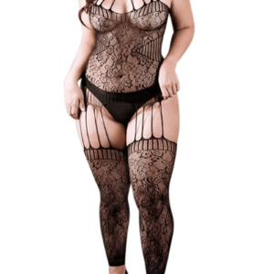 Straps-Bodystocking Plus Size