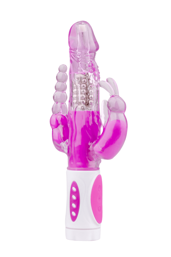 G-Punkt Rabbit Vibrator - Ø 3cm  22cm - batteriebetrieben