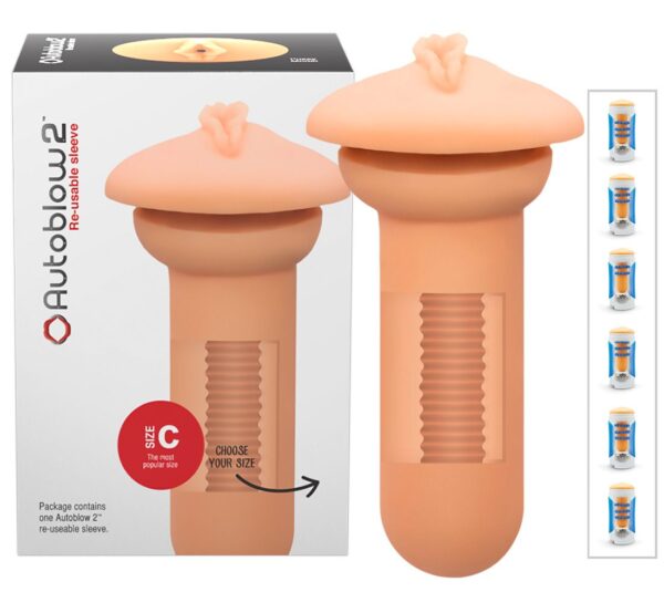 Autoblow 2 Masturbator Sleeve Vagina large