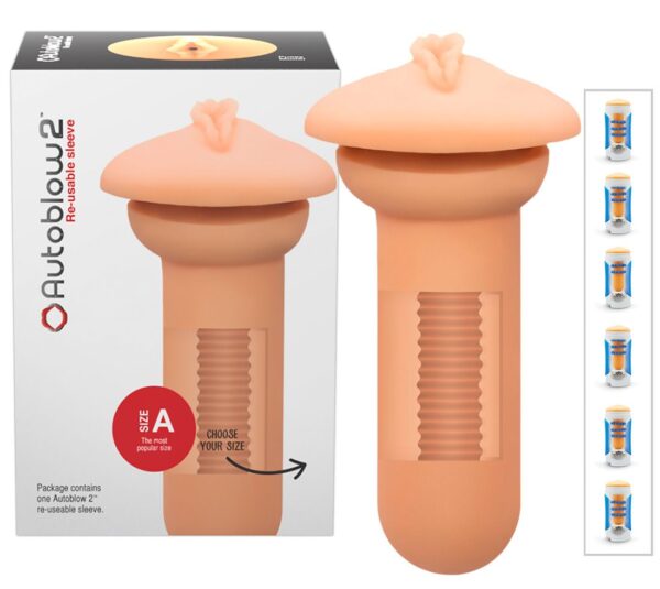 Autoblow 2 Masturbator Sleeve Vagina small