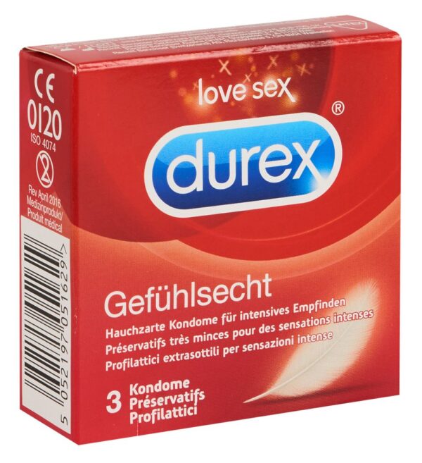 Durex Gef?hlsecht Kondome 3er