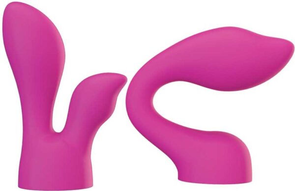 Palmsensual 2 Aufsätze für den für den Palmpower Massager Pink