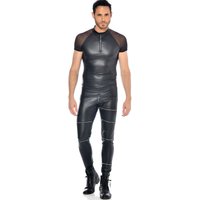 Patrice Catanzaro Khal: Wetlook-Netz-Shirt