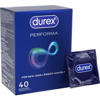 Kondome „Performa“ mit Verzögerungsgel in der Spitze