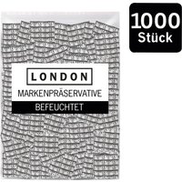Kondome „LONDON Q600 feucht“ mit Beschichtung auf Silikonbasis