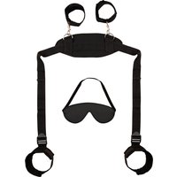 "Hals/Nacken-Hand-Fuß-Fessel" inklusive Augenmaske