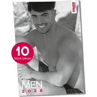 Pin-up Kalender „Men 2026“ im 10er-Pack