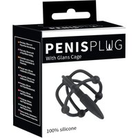 Penis Plug with Glans Cage: Penisplug mit Eichelkäfig