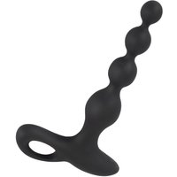 Black Velvets Recharable Anal Beads: Analvibrator