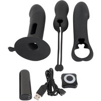 Black Velvets Vibrator Kit: Vibro-Ei-Set mit Fernbedienung
