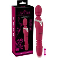 Javida Warming & Thrusting Vibe: Multifunktions-Wandvibrator