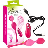 Sweet Smile Loveballs: Vibro-Liebeskugeln mit Fernbedienung