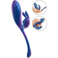 Vibro-Ei „Flexible Double Bullet“ mit Klitorisstimulator