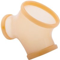 Toylie Gil: Latex-Penishülle mit Penis-/Hodenring
