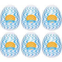 Masturbator „Egg Wind“ mit Wellen-Stimulationsstruktur