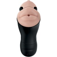 PDX Elite Double Penetration Vibrating Stroker: Doppel-Masturabtor mit Vibrat...