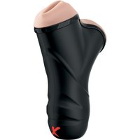 Masturbator „Double Penetration Vibrating Stroker“ mit 2 Öffnungen