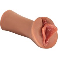 Masturbator „Wet Pussies Luscious Lips" innen mit Stimulationsrillen und -noppen