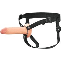 Penishülle „Hollow Silicone Strap-on“ mit Umschnallgurt