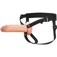Penishülle „Hollow Silicone Strap-on“ mit Umschnallgurt
